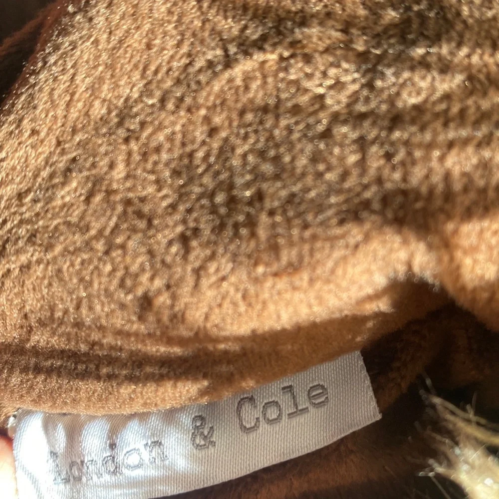 London & Cole Faux Fur Bunting Suit